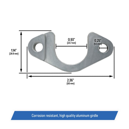 Oil Pump Pickup Tube Girdle Pipe Hold Down Brace Support Bracket for LS Engines