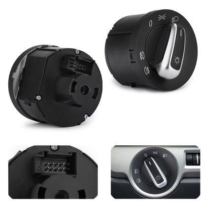 Euro Headlight Switch Light Fits VW Passat CC B6 Jetta Golf MK5 MK6 5ND941431A