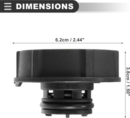 Car Engine Coolant Radiator Liquid Reservoir Tank Cap For Ford Mustang 2015-2021
