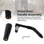 Threaded Door Handle Assembly for PelPro Stoves PP60 PP70 PP130、150 PPC90 TSC90