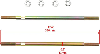 Tie Rod End Kit For 1993-2016 Honda Foreman Rincon 500 650 680 Ball Joint Set