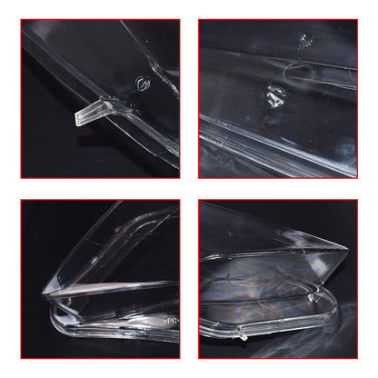 Pair Front Headlight Lens Headlamp Cover Replacement For BMW Z4 E89 2009-2016