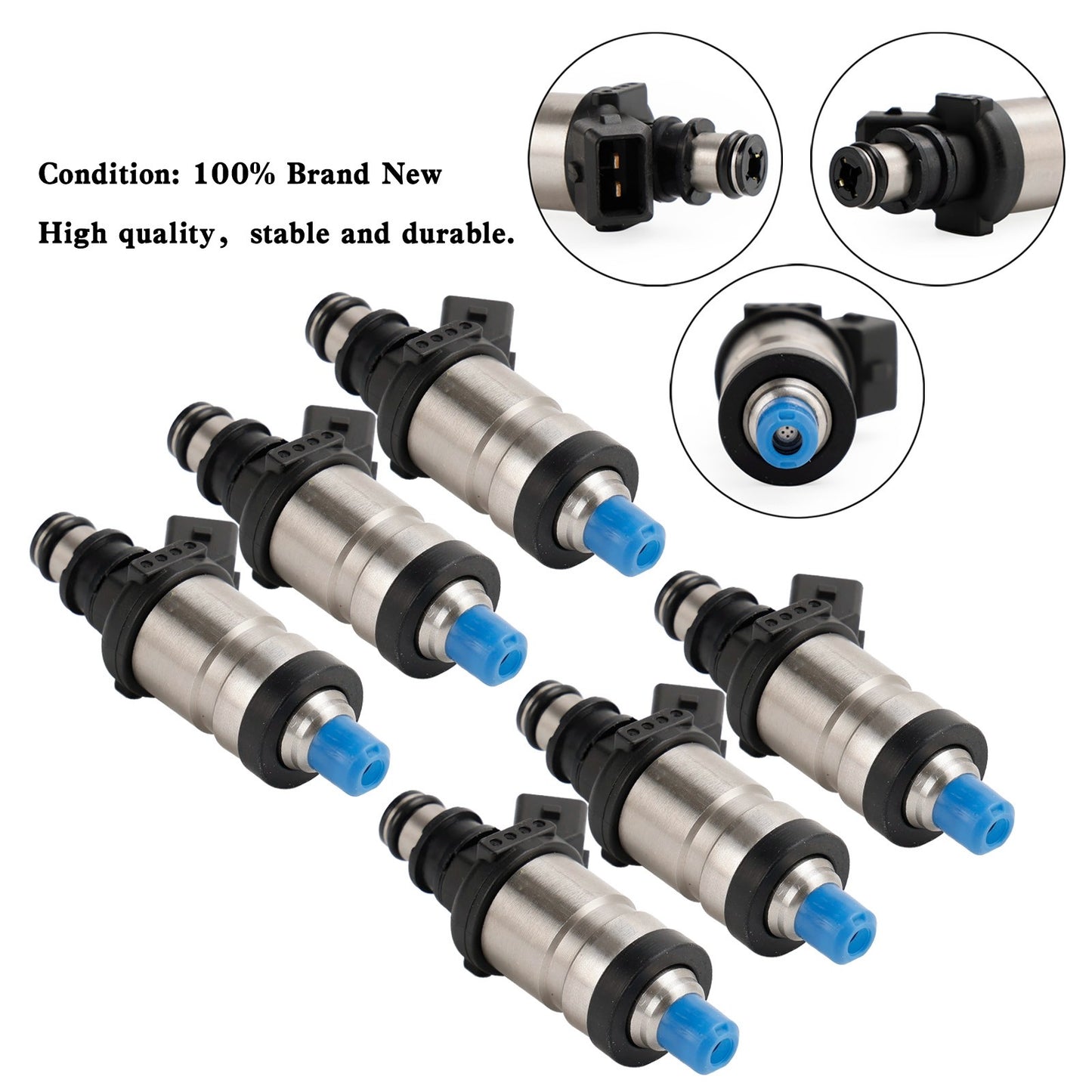 6* 18715T1 Fuel Injectors For Mercury Outboard 150 175 200 225 250 300 HP 98-05