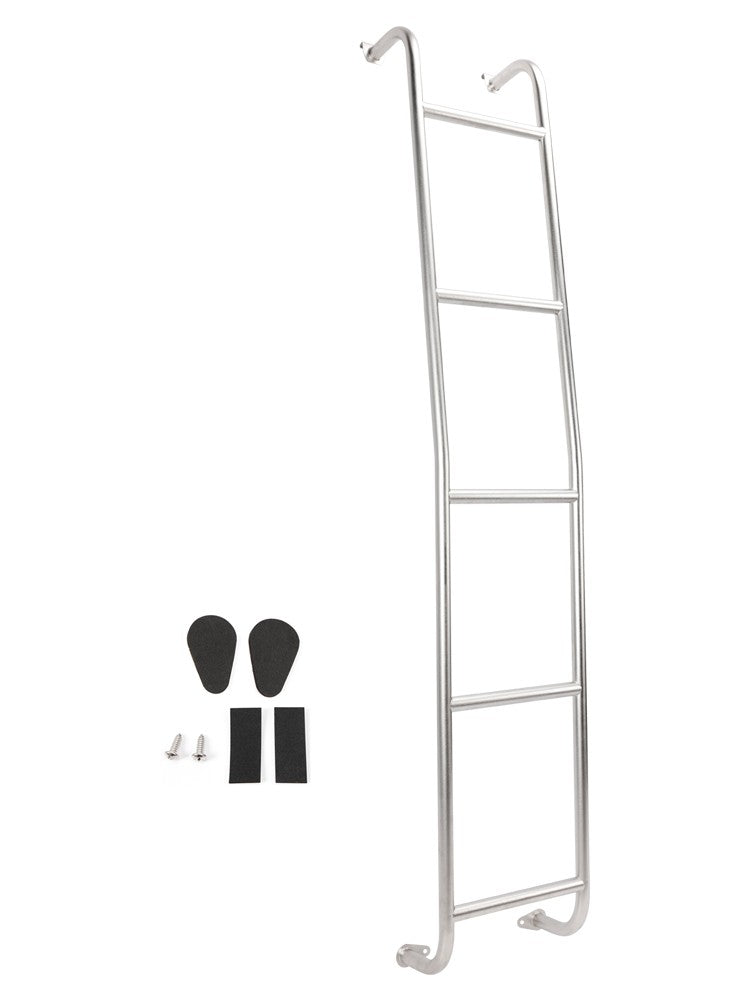 Stainless Steel 5-Step Van Ladder 093PML For Dodge Ram ProMaster High Roof 14-25