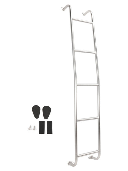 Stainless Steel 5-Step Van Ladder 093PML For Dodge Ram ProMaster High Roof 14-25
