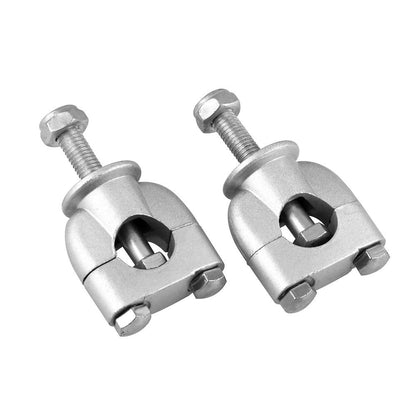 HandleBar Bar Mount Clamps Risers Adapter 7/8" 22mm Fit For ATV Dirt Bike CNC