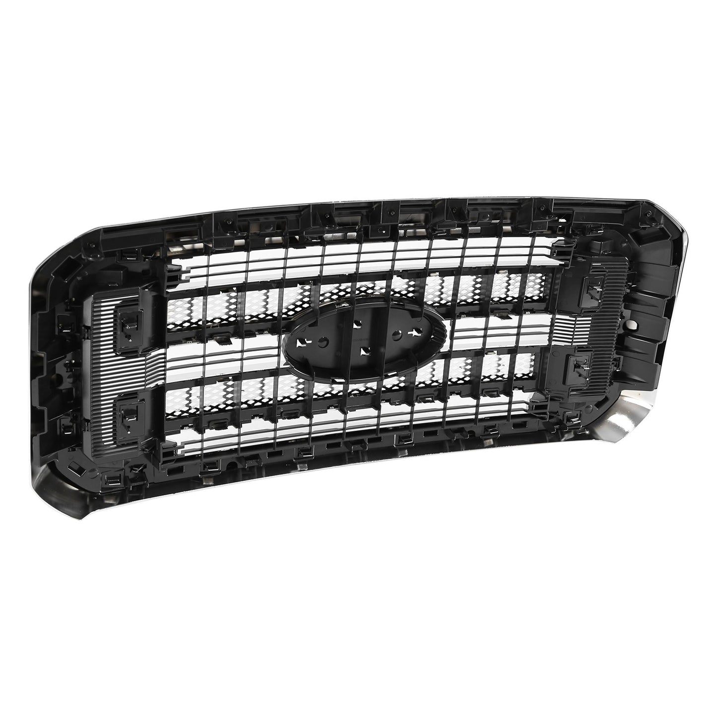 Chrome Front Bumper Grille For Ford F250 F350 F450 F550 2011-2016 Platinum Style