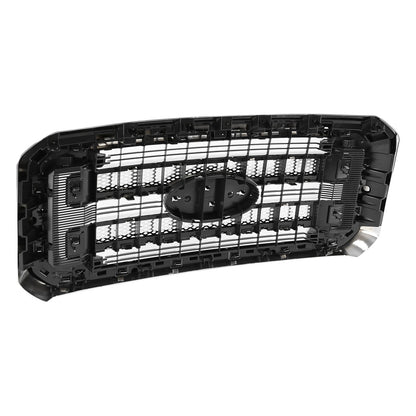 Chrome Front Bumper Grille For Ford F250 F350 F450 F550 2011-2016 Platinum Style