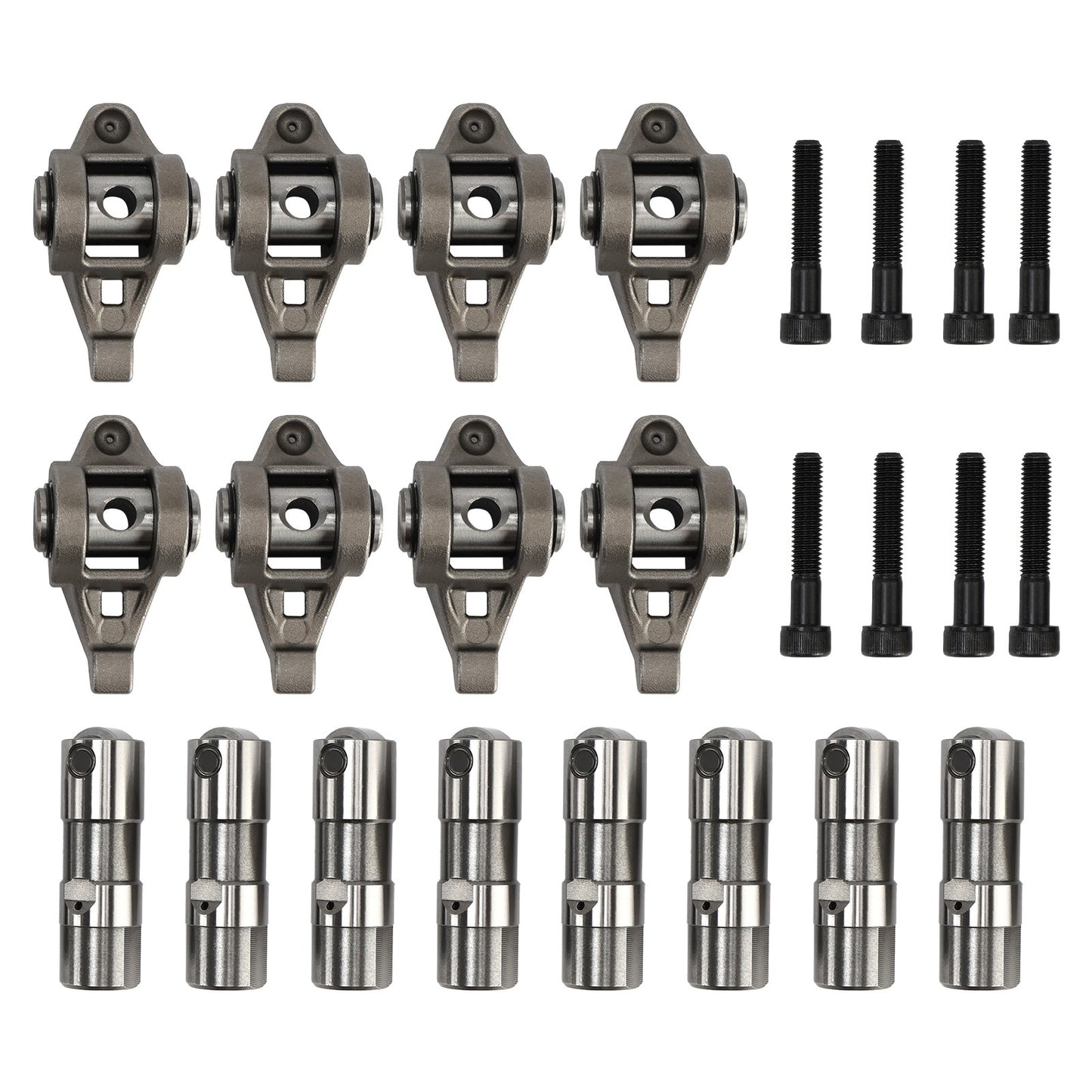 Rocker Arms with Bolts & Valve Lifter Kit 10214664 MR-1341 JB-2079 for GMC