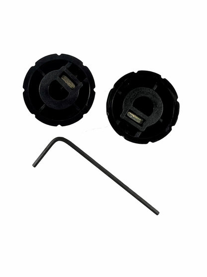 Solid Spare Broan SV08355 Blower and Light Knobs (2) For Range Hood E64 E60