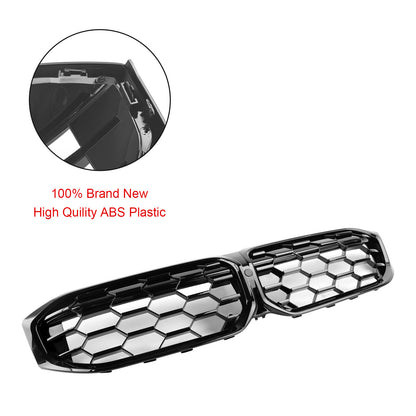 Gloss Black Front Kidney Grill Grille fit BMW G20 320i 330i M340i 2023-2024