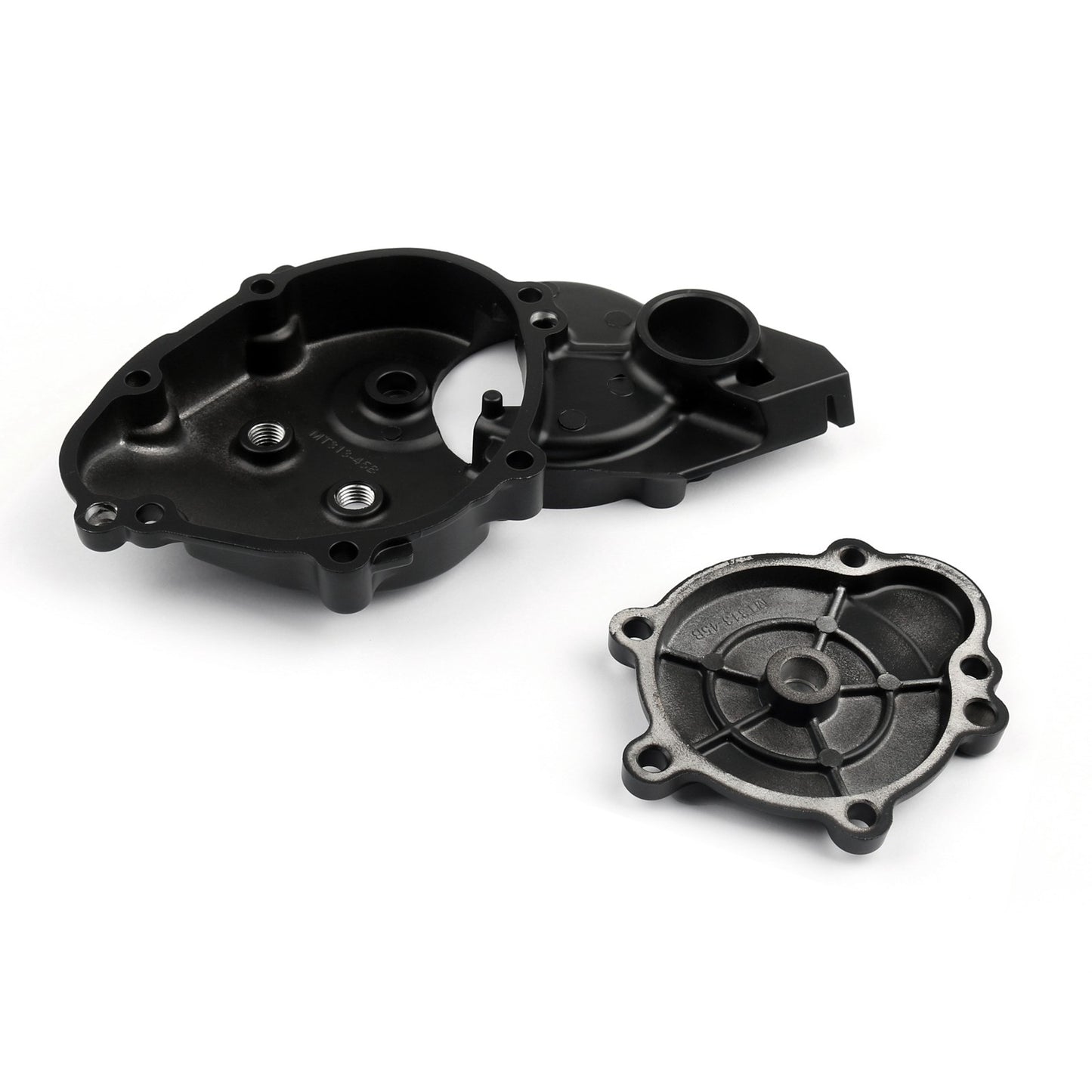 Engine Starter Case Crankcase Cover For Kawasaki Ninja ZX10R 2006-10 Black