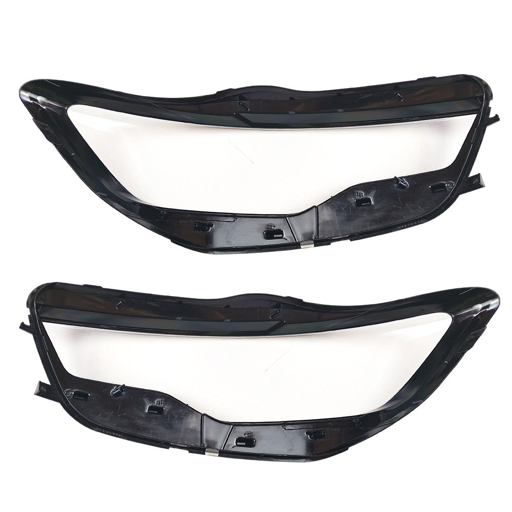 Clear Headlight Headlamp Lens Covers For 2011-2015 Audi A6 C7 Left&Right