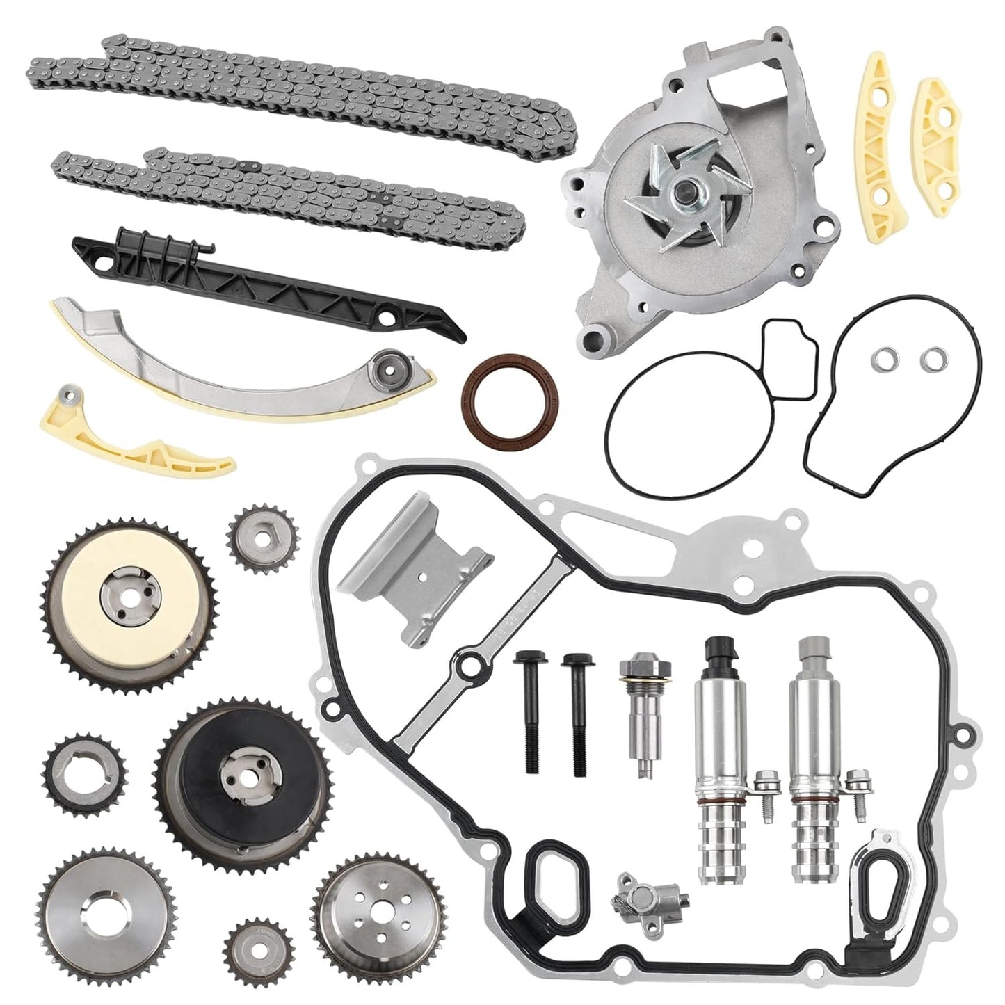 Timing Chain Water Pump Kit For Chevy Equinox GMC Terrain Buick Lacrosse Pontiac