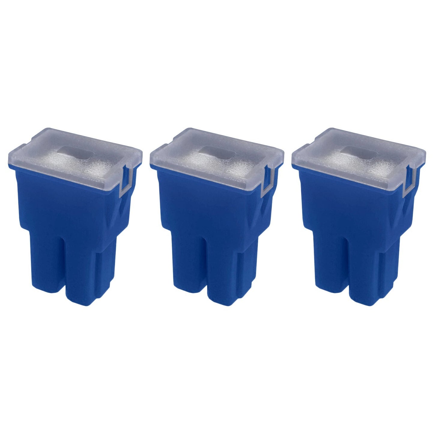 100A Straight Female Fuse Cartridge FLF PAL Auto Link for Car Truck RV SUV - 3pk