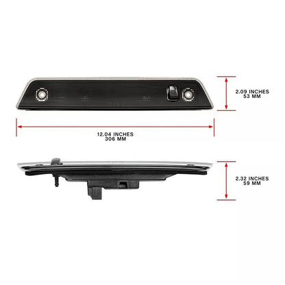 LED Third 3rd Brake Light 55157397AD For Jeep Grand Cherokee 2005-2010 Black