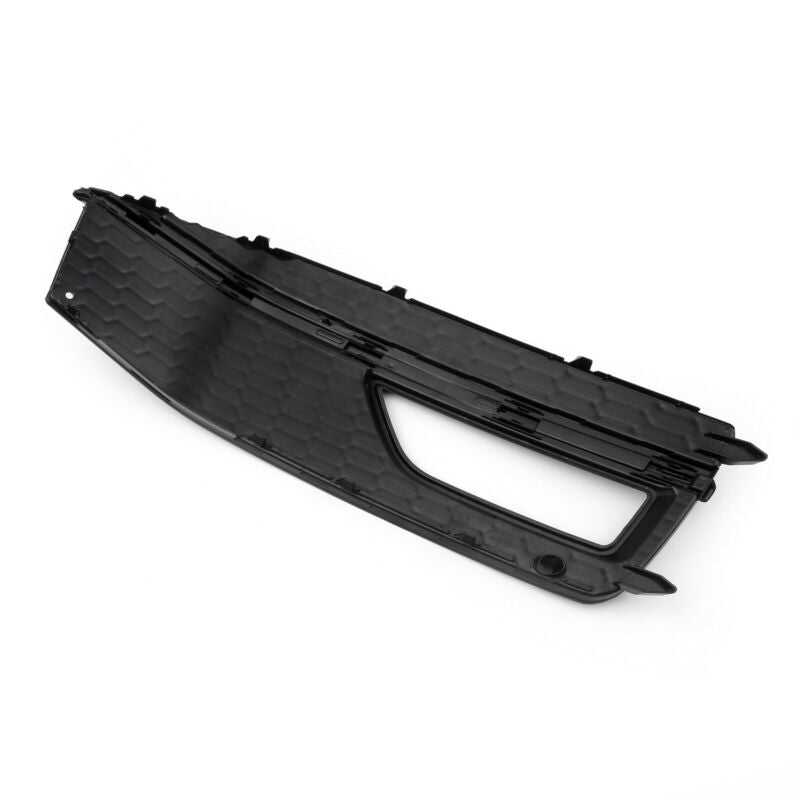 1x Left Bumper Fog Light Lamp Cover Grille Grill For Audi A4 S-line S4 13-15 USA