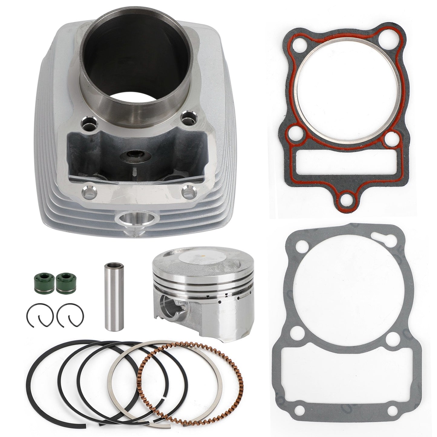 250cc Cylinder Piston Gasket Kit 67mm CG250 167FMM Chinese ATV Dirt Bike