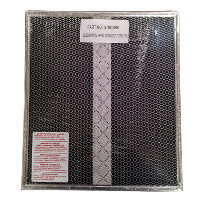 Solid Spare Broan Nutone S97020466 (HPF30) Range Hood Non-Duct Filter Kit 2 PACK OEM