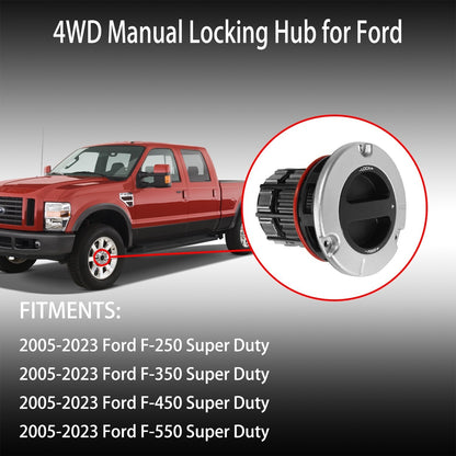 2X For 2005-2023 Ford F250 F350 F450 F550 Super Duty Front Manual Lock Hub Link