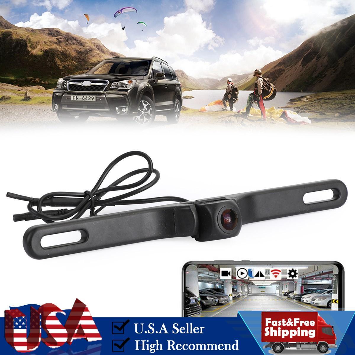 170° WiFi Car Rear View Cam Backup Wireless Camera Fits For iPhone Android USA