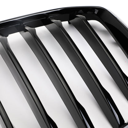 Gloss Black  Front Kidney Grill Grille Performance For BMW X5 G05 2018-2021