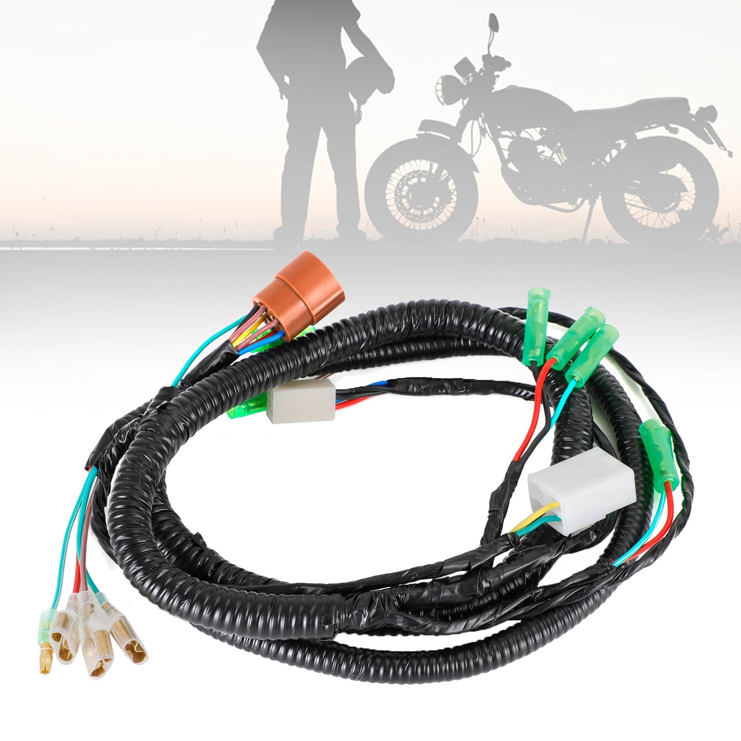 For Honda CT70 1969‑1971 Wiring Harness Fit CT 70 K0 / HK0
