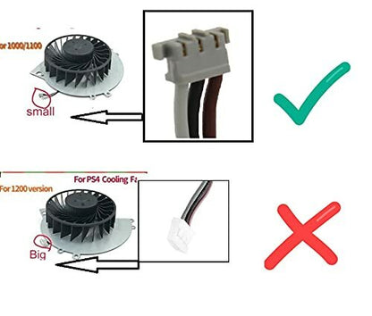 Internal Cooling Fan for SONY PS4 CUH-1001A 500GB Replacement Part KSB0912HE USA