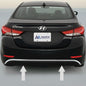 CHROME REAR BUMPER TRIM For HYUNDAI ELANTRA 11-16