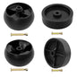 4x 734-0973 Lawn Mower Deck Roller Wheel Kit For Cub Cadet Craftsman 734-04155