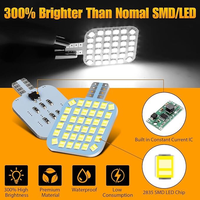 20x Super White LED T10/921/194 36SMD RV Camper Trailer Interior Light Bulbs 12V