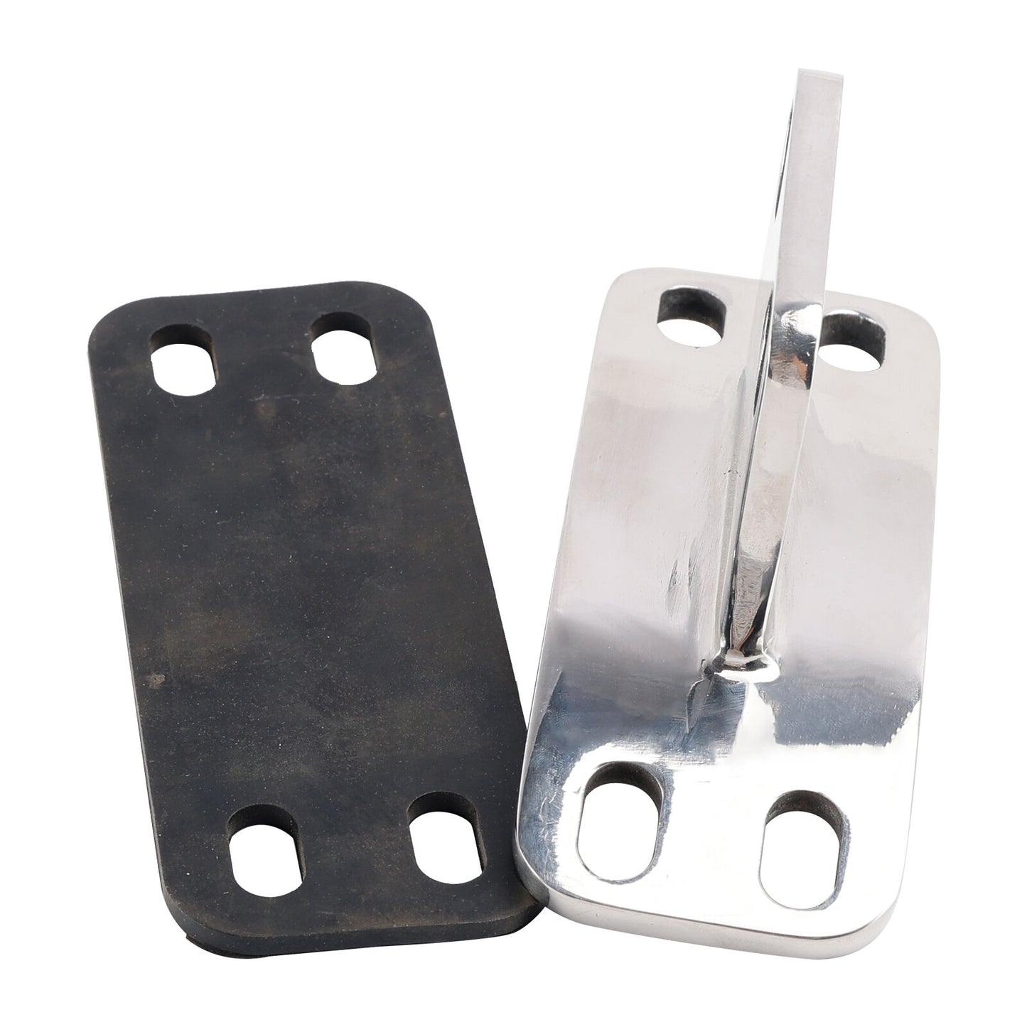 Cab Lower Exhaust Stack Bracket Stainless 14-12998 For Peterbilt 359/379