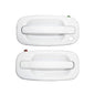 Front Exterior Olympic White Painted Door Handle Set Fit For 1999-2007 Silverado