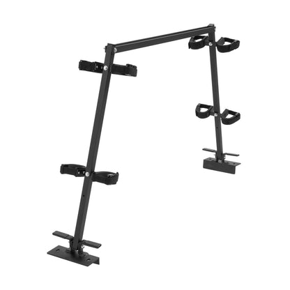 Solid Spare UTV Universal Sporting Clays 4 Gun Holder Bed Rack For Polaris Ranger RZR Can Am