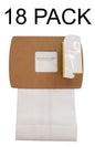 Solid Spare 18 EFP Replacement Allergy Vacuum Bags for Oreck XL Buster B Canister Vacuum