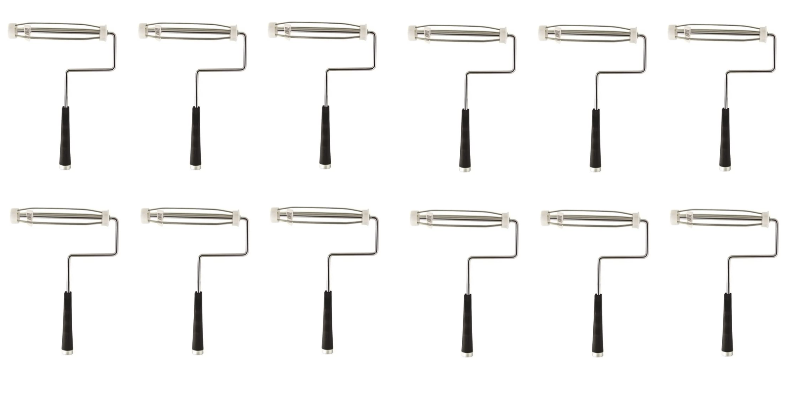 Solid Spare (12) Wooster Brush F0010 9 inch Acme Heavy Duty Roller Frames 5-Wire