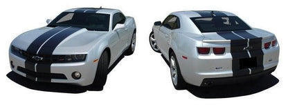 10" VINYL RALLY STRIPES RACING STRIPE KIT HOOD TRUNK ROOF For CHEVY CAMARO