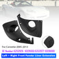 Left + Right Front Fender Liner Extension For Chevy Corvette 2005-2013