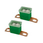 40A Bent Male 9/16" Fuse Cartridge FLD PAL Auto Link for Car Truck RV SUV - 2pk