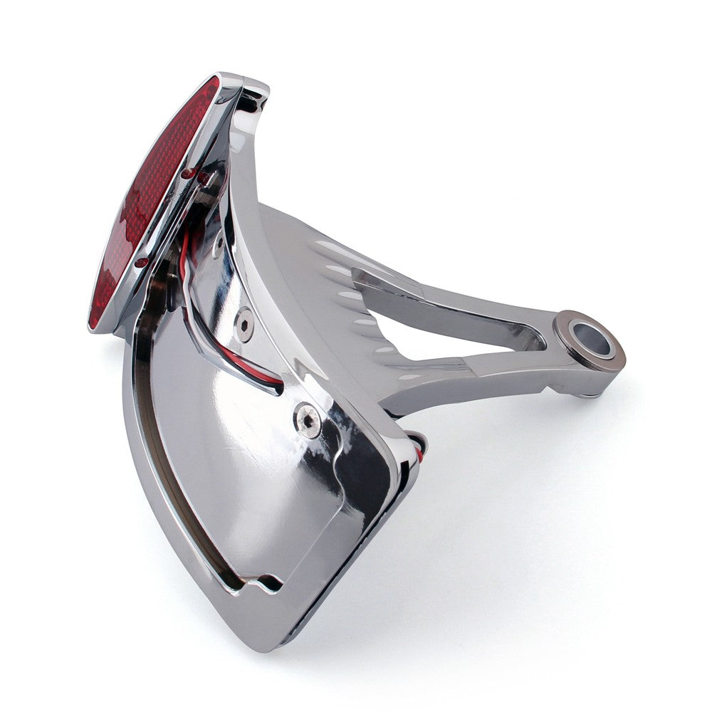 12V Side Mount License Plate LED Tail Brake Light Fits for Honda Yamaha Kawasaki