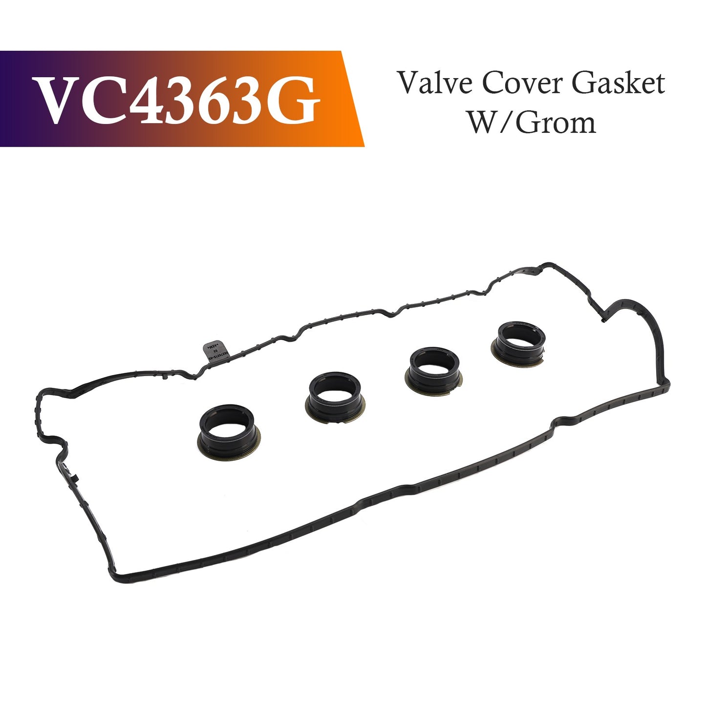 VC4363G Valve Cover Gasket W/Grom for Fiat 1.4L L4 SOHC 16v 14-16