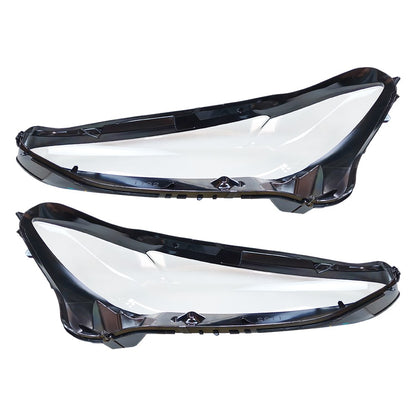 New A Pair Front Headlamp Lens Cover+Glue For 2020-2022 BMW 4 Series G22 G23