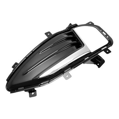 1Pc  Fog Light Cover For 2019-2024 Ford Edge Chrome Left Driver Side Bezel