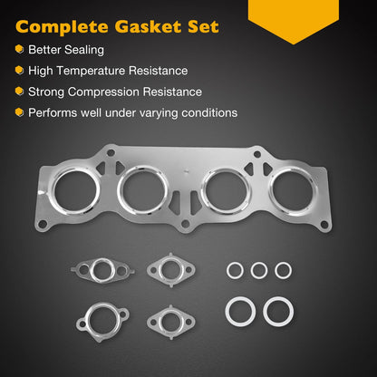 2.4L Engine Head Gasket Set /w Bolts For 01-06 Toyota Camry Solara Rav4 ES71183