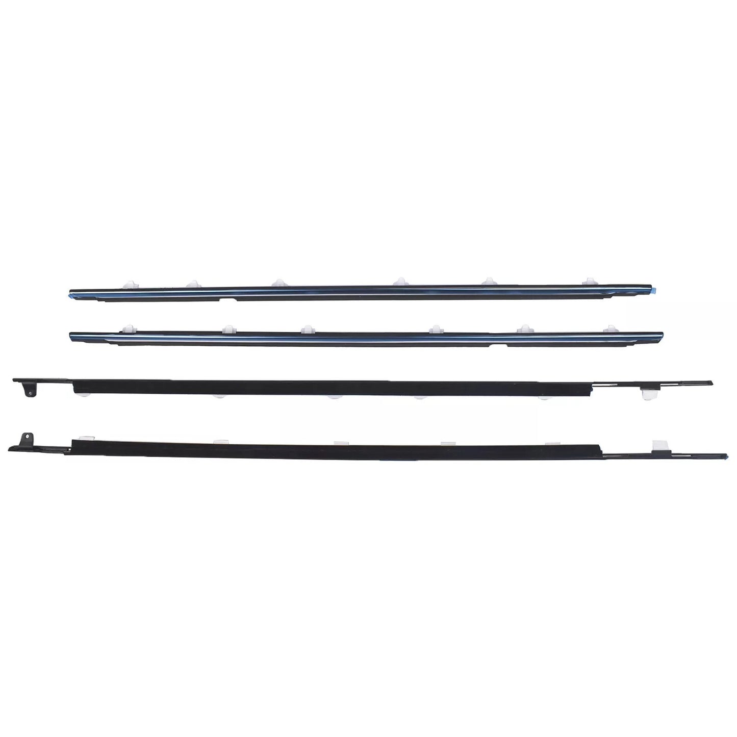 4PCS Door Belt Molding For Toyota Land Cruiser Lexus LX450 FJ80/ FZJ80/ HDJ80