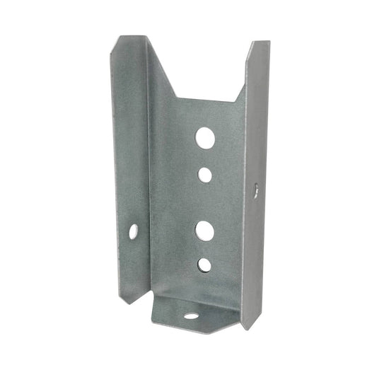Solid Spare Galvanized 2x4 Fence Bracket Connector for Wood Post Deck Railing 20 Gauge (100)