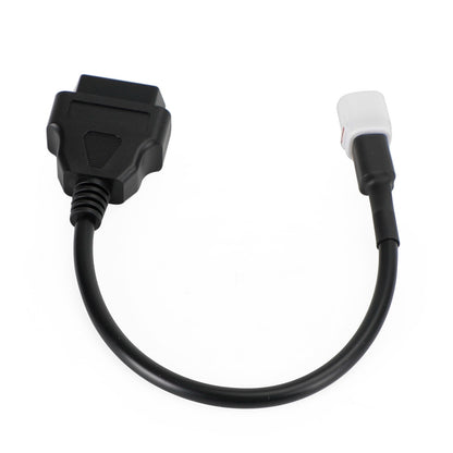4 Pin to OBD2 Cable Diagnostic Adapter Connector Fit For Yamaha R1 R6 MT09