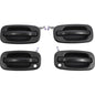4Pcs Exterior Door Handles Fit 99-07 Chevy Silverado GMC Yukon Cadillac 15721571