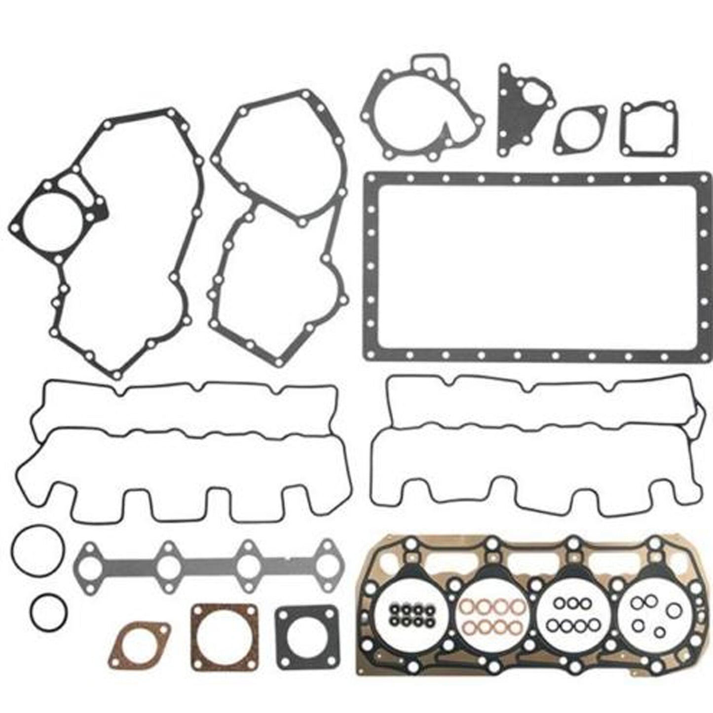 Solid Spare Full Gasket Set For Perkins 404C-22 New Holland TT45A TT50A 3040 3045 3050