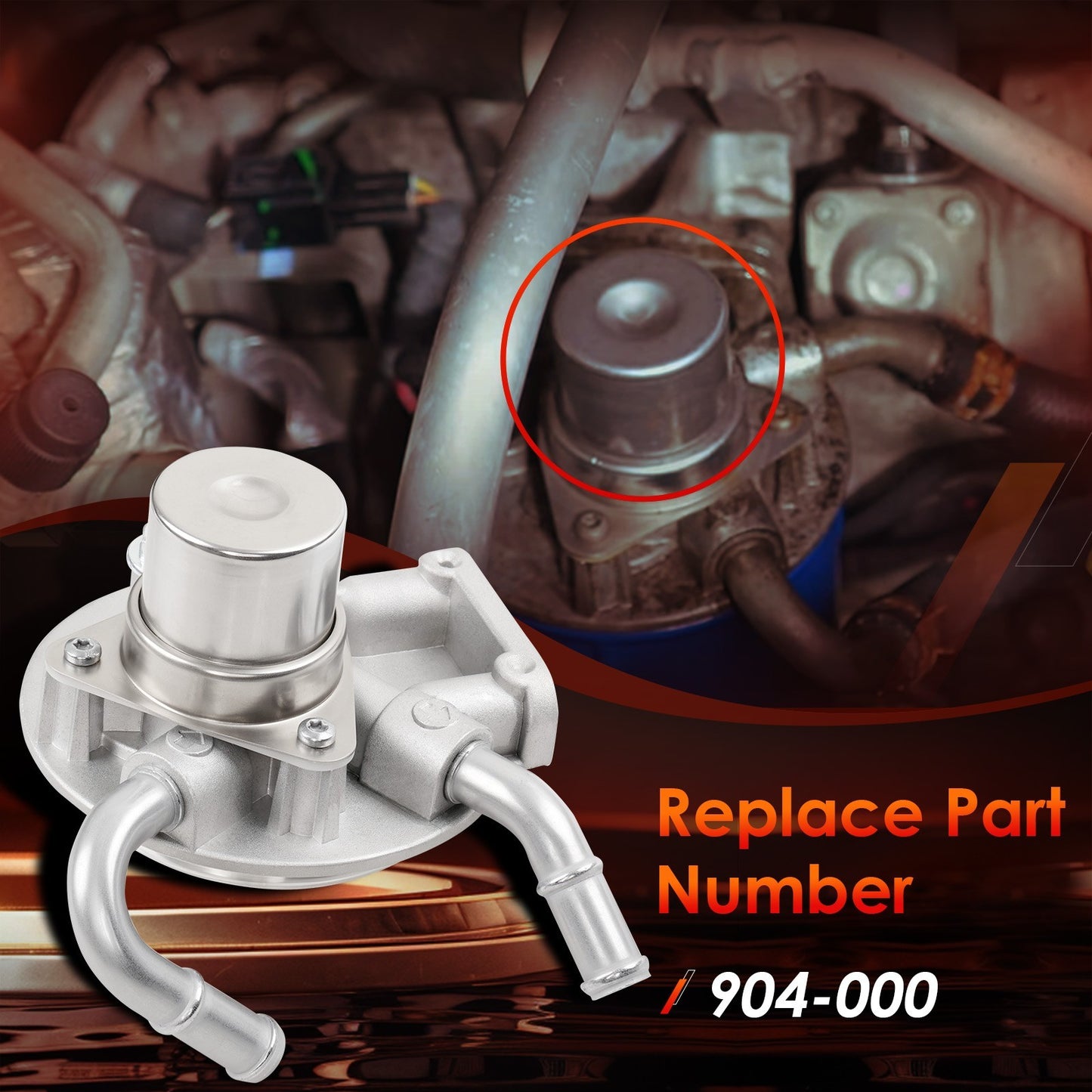 Fuel Filter Housing For Chevrolet Silverado GMC Sierra 2500 3500 HD 6.6L Diesel